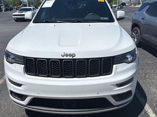 Bright White Clearcoat 2019 Jeep Grand Cherokee High Altitude