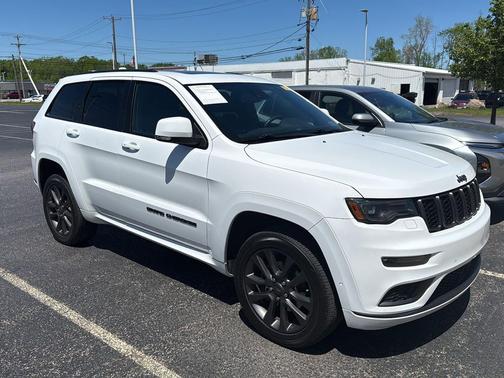 Bright White Clearcoat 2019 Jeep Grand Cherokee High Altitude