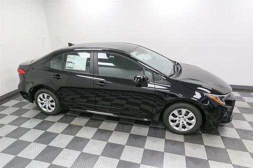 Midnight Black Metallic 2026 Toyota Corolla LE
