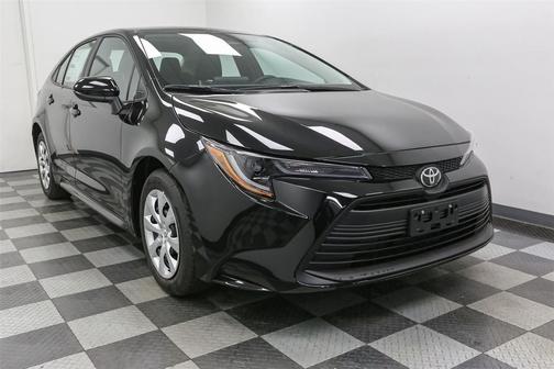 Midnight Black Metallic 2026 Toyota Corolla LE