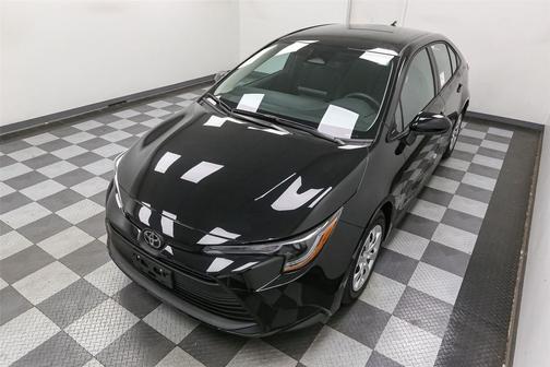 Midnight Black Metallic 2026 Toyota Corolla LE