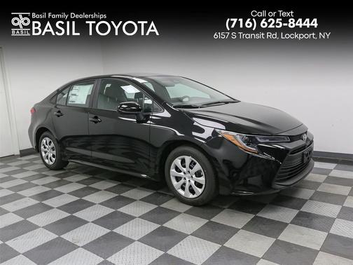 Midnight Black Metallic 2026 Toyota Corolla LE