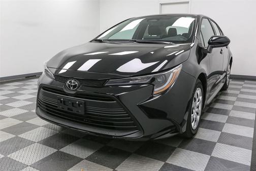 Midnight Black Metallic 2026 Toyota Corolla LE