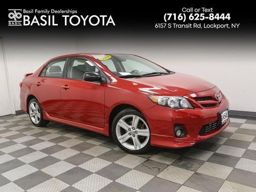 Barcelona Red Metallic 2013 Toyota Corolla S