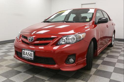 Barcelona Red Metallic 2013 Toyota Corolla S