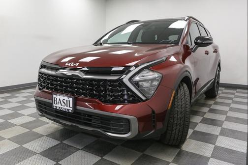 Dawning Red 2023 Kia Sportage Plug-In Hybrid X-Line
