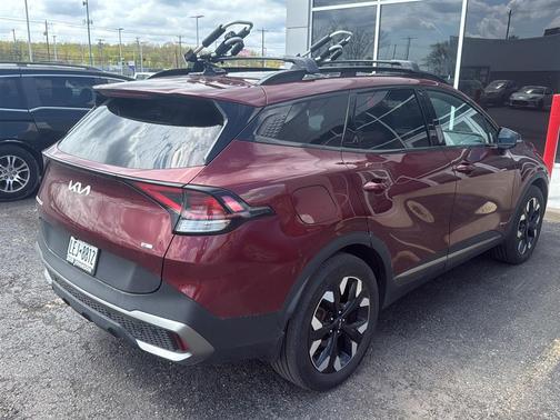 Dawning Red 2023 Kia Sportage Plug-In Hybrid X-Line