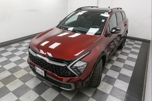 Dawning Red 2023 Kia Sportage Plug-In Hybrid X-Line