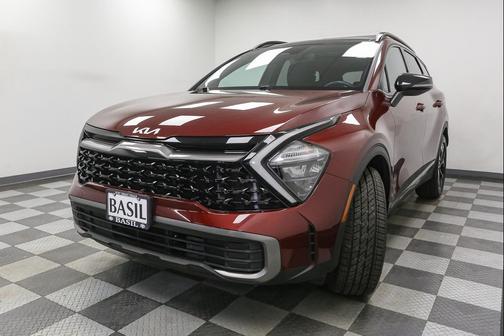 Dawning Red 2023 Kia Sportage Plug-In Hybrid X-Line