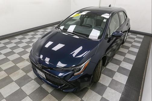 Galactic Aqua Mica 2019 Toyota Corolla Hatchback