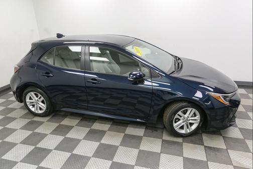 Galactic Aqua Mica 2019 Toyota Corolla Hatchback