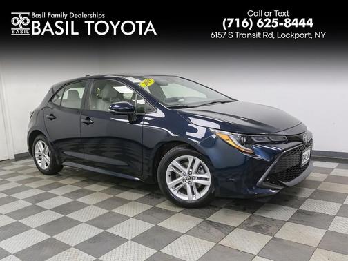 Galactic Aqua Mica 2019 Toyota Corolla Hatchback
