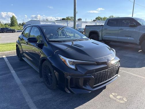 Black 2025 Toyota GR Corolla Premium