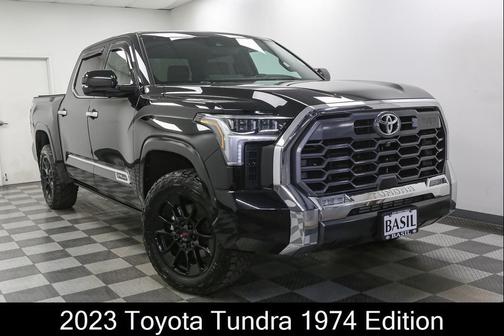 Midnight Black Metallic 2023 Toyota Tundra 1794 Edition