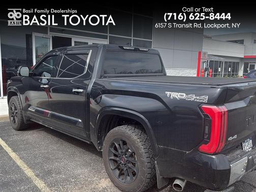 Midnight Black Metallic 2023 Toyota Tundra 1794 Edition
