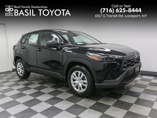 Jet Black 2026 Toyota Corolla Cross L SUV