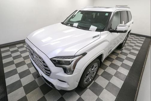 Wind Chill Pearl 2026 Toyota Sequoia Capstone