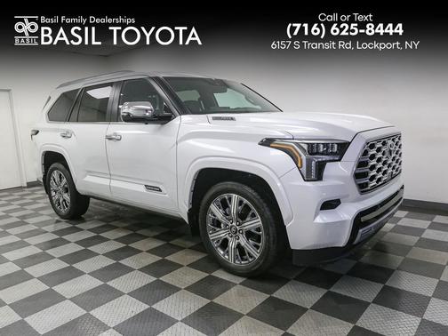 Wind Chill Pearl 2026 Toyota Sequoia Capstone