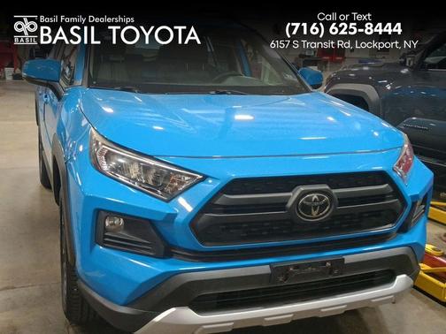 Blue Flame 2019 Toyota RAV4 Adventure