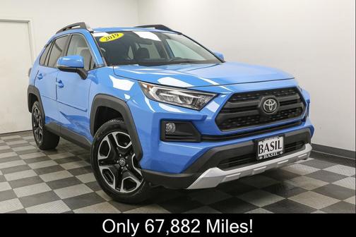 Blue Flame 2019 Toyota RAV4 Adventure