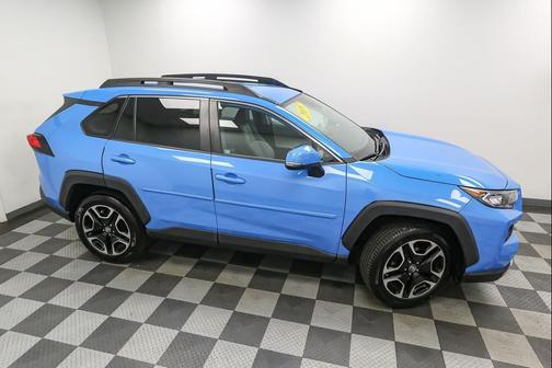 Blue Flame 2019 Toyota RAV4 Adventure