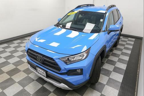 Blue Flame 2019 Toyota RAV4 Adventure