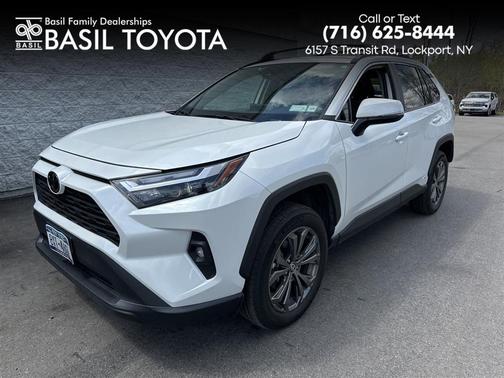 Wind Chill Pearl 2025 Toyota RAV4 Hybrid XLE Premium