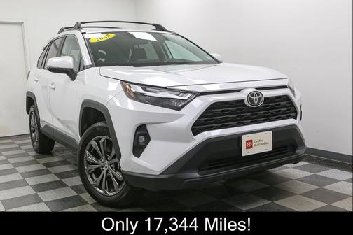 Wind Chill Pearl 2025 Toyota RAV4 Hybrid XLE Premium