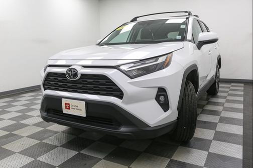 Wind Chill Pearl 2025 Toyota RAV4 Hybrid XLE Premium