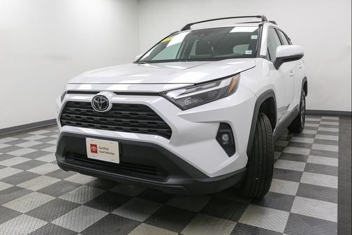 Wind Chill Pearl 2025 Toyota RAV4 Hybrid XLE Premium