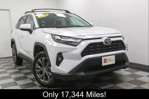Wind Chill Pearl 2025 Toyota RAV4 Hybrid XLE Premium
