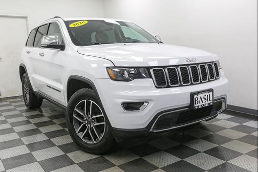 Bright White Clearcoat 2020 Jeep Grand Cherokee Limited