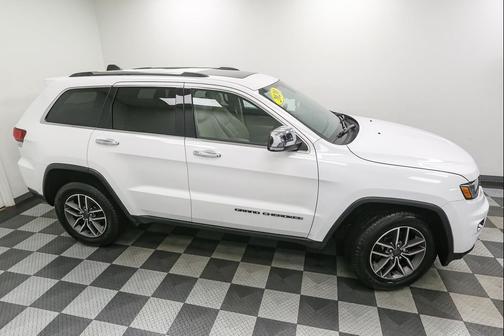 Bright White Clearcoat 2020 Jeep Grand Cherokee Limited