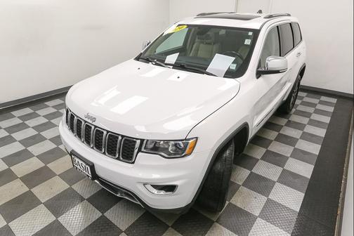 Bright White Clearcoat 2020 Jeep Grand Cherokee Limited