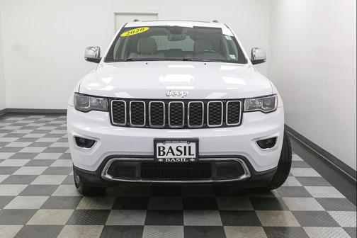 Bright White Clearcoat 2020 Jeep Grand Cherokee Limited