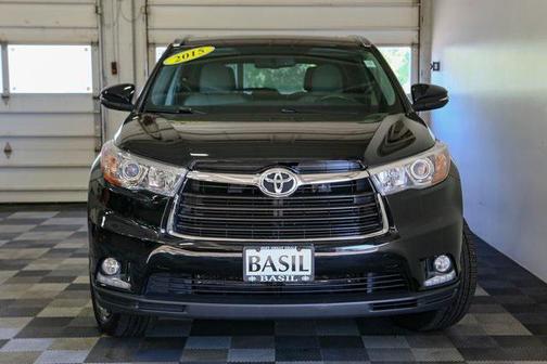 Attitude Black Metallic 2015 Toyota Highlander Limited