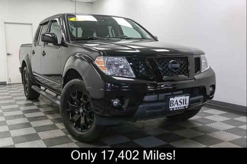 Magnetic Black Pearl 2021 Nissan Frontier SV