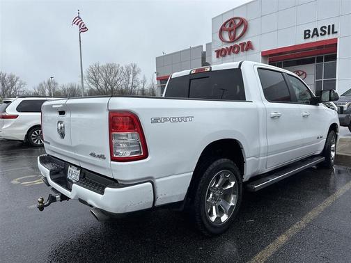 Bright White Clearcoat 2021 RAM 1500 Big Horn/Lone Star
