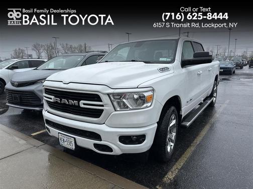 Bright White Clearcoat 2021 RAM 1500 Big Horn/Lone Star