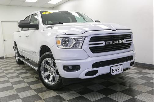 Bright White Clearcoat 2021 RAM 1500 Big Horn/Lone Star