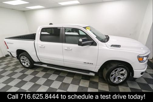 Bright White Clearcoat 2021 RAM 1500 Big Horn/Lone Star