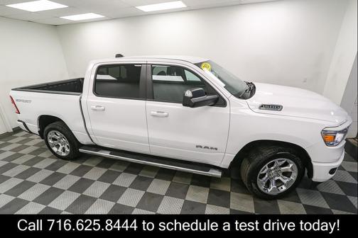 Bright White Clearcoat 2021 RAM 1500 Big Horn/Lone Star