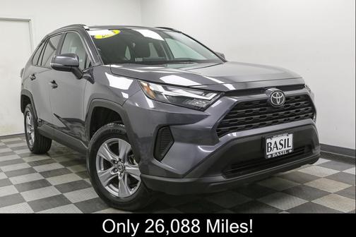 Magnetic Gray Metallic 2025 Toyota RAV4 Hybrid XLE