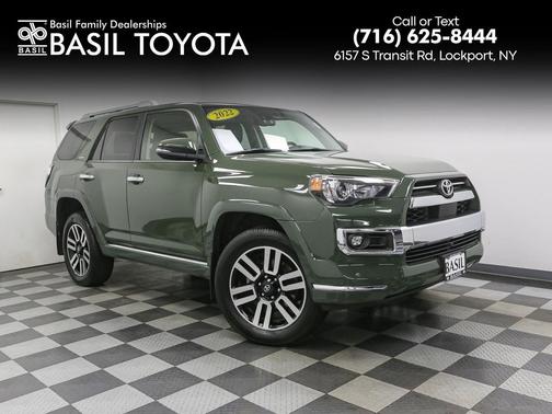 Army Green 2022 Toyota 4Runner Limited