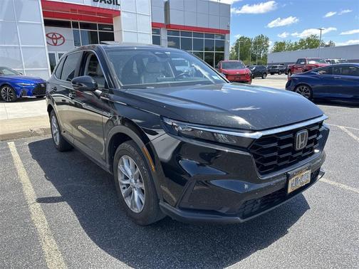 Crystal Black Pearl 2025 Honda CR-V EX-L AWD