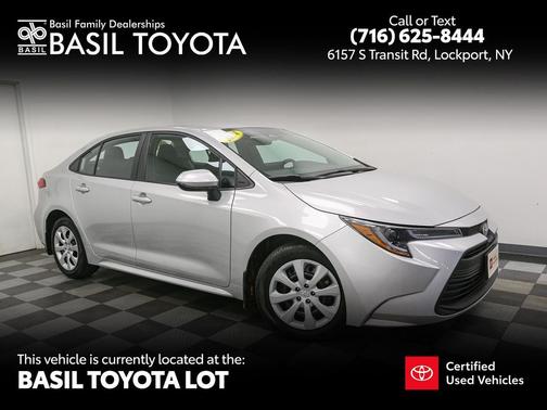 Classic Silver Metallic 2024 Toyota Corolla LE