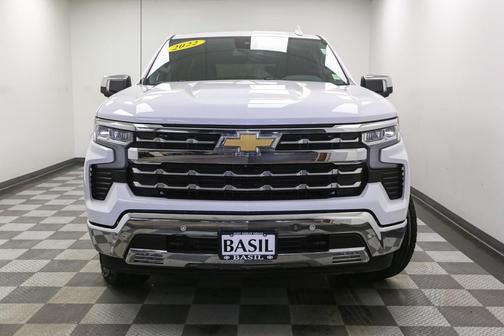 Summit White 2022 Chevrolet Silverado 1500 LTZ