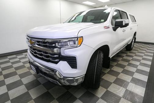 Summit White 2022 Chevrolet Silverado 1500 LTZ