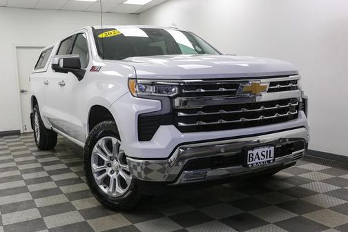 Summit White 2022 Chevrolet Silverado 1500 LTZ