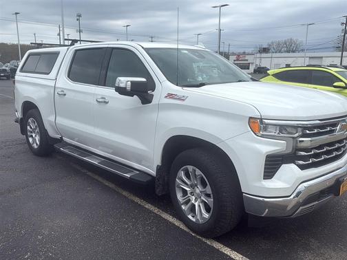 Summit White 2022 Chevrolet Silverado 1500 LTZ